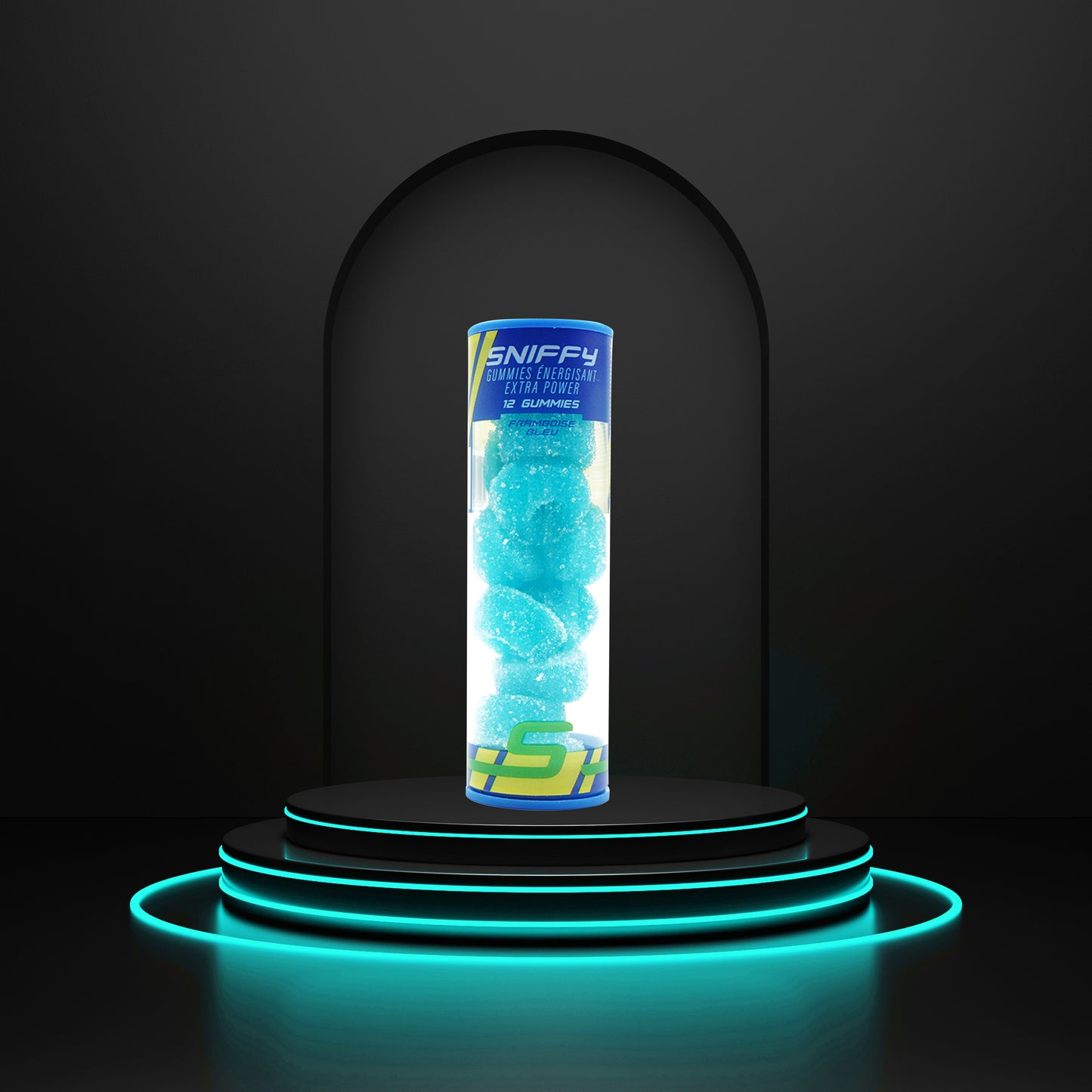 Caramelle al lampone blu đ