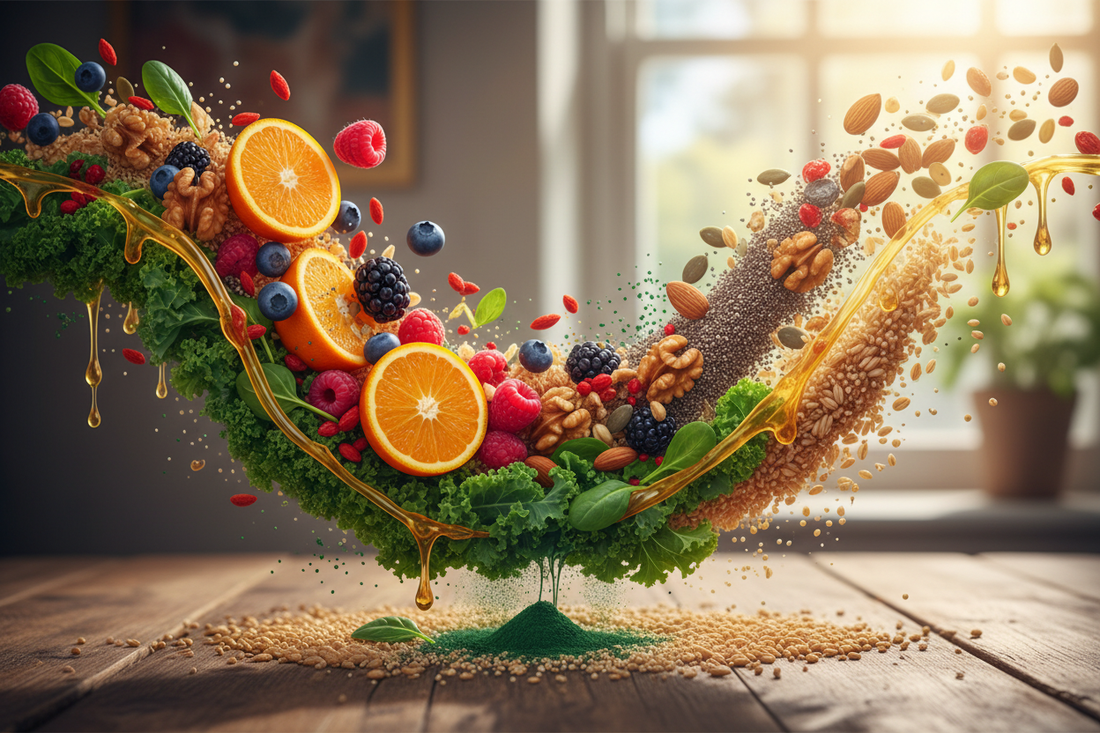 How can you combine several ingredients for optimal energy?